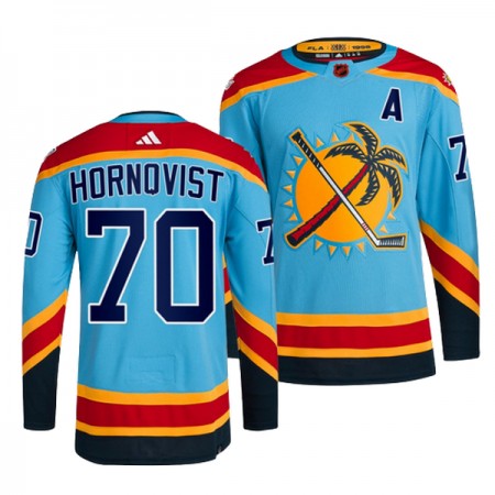 Miehille NHL Florida Panthers Pelipaita Patric Hornqvist 70 Adidas 2022-23 Reverse Retro 2.0 Sininen Authentic